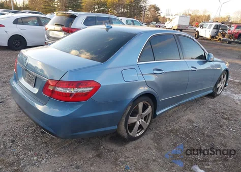2010 Mercedes-Benz E 350 from USA, damaged, VIN WDDHF5GB8AA056338